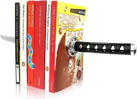 Produktbild Mustard Katana Samurai sword magnetic bookends