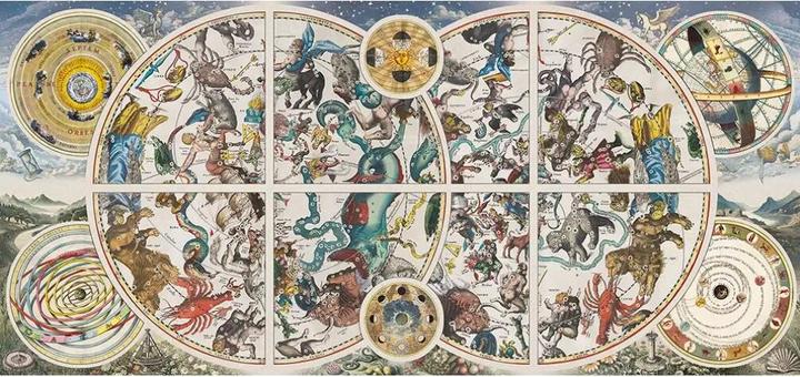 Image du produit Trefl Anciennes cartes du ciel (9000 pièces)