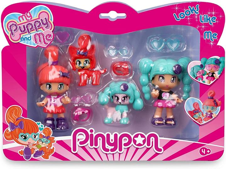 GP Toys 4 Figurines Pinypon My Puppy And Me
