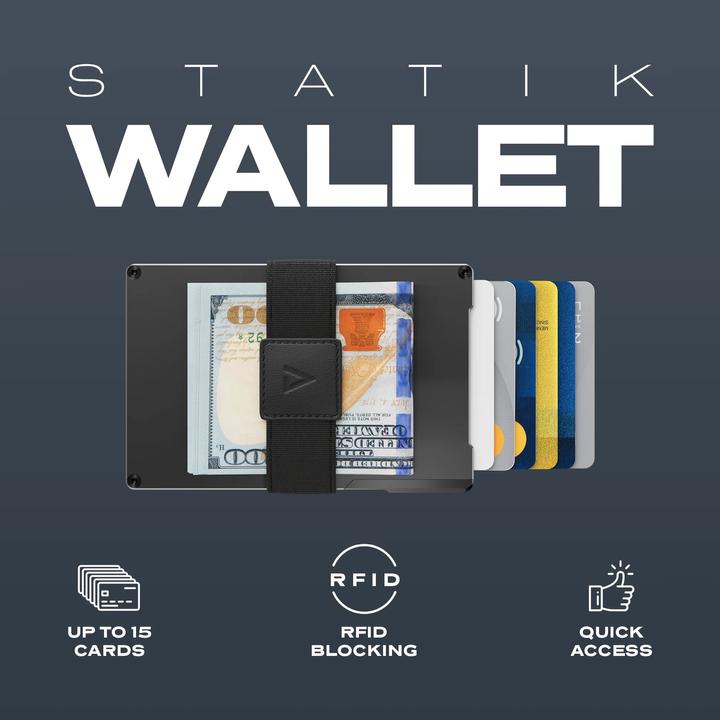 Produktbild Statik Wallet Carbon