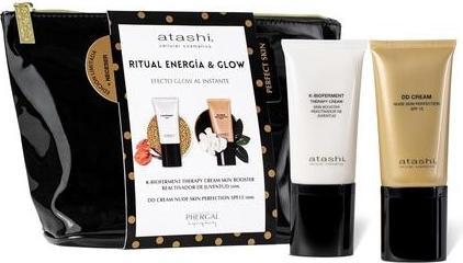 Atashi K-Bioferment Therapy Cream Skin Booster und DD Cream Nude Skin Perfection (Gesichtspflege set)
