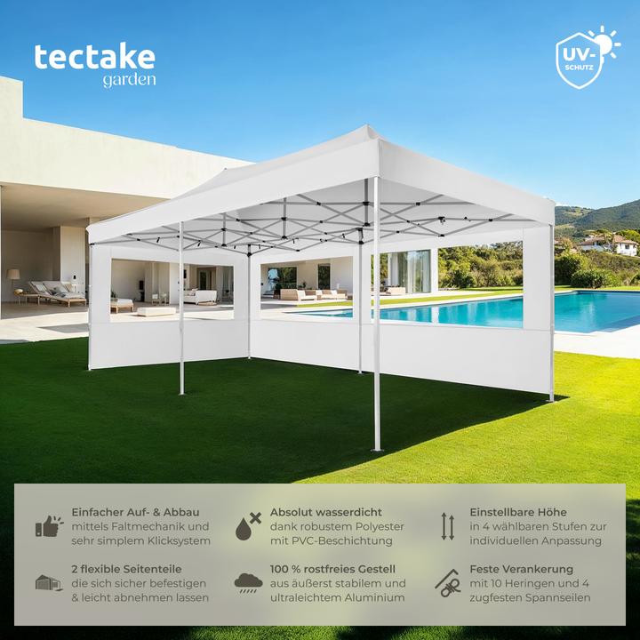 Actual product image tectake Garden gazebo (600 cm, 300 cm)