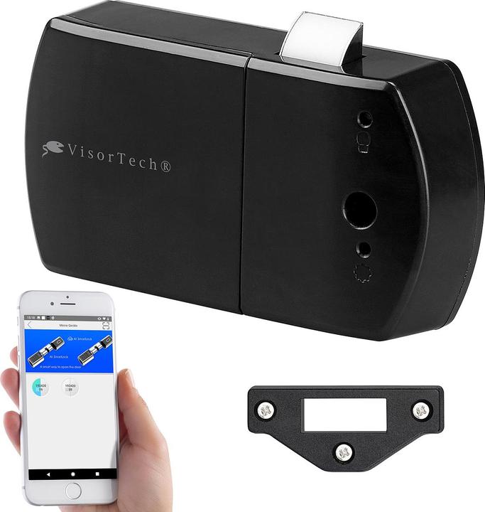 Produktbild VisorTech Automatisches Schubladen- & Schranktüren-Schloss mit Bluetooth und App