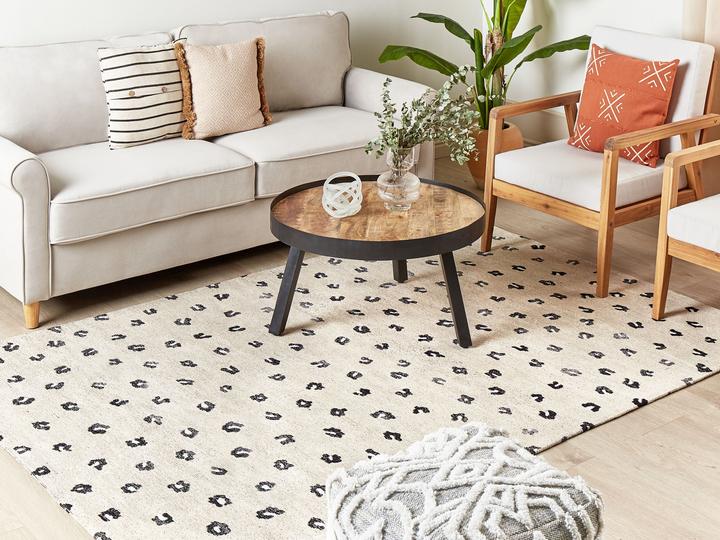 Immagine prodotto Beliani Tappeto in cotone beige 160 x 230 cm AFIS (160 x 230 cm)