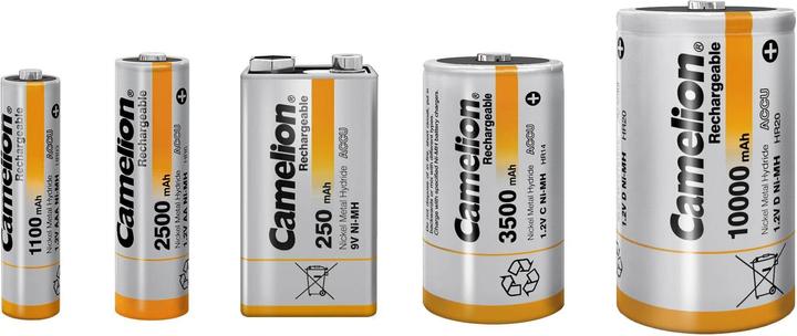 Actual product image Camelion NH-AA2300BP4 - Rechargeable battery - nickel metal hydride (NiMH) - 1.2 V - 4 S (4 pcs., AA, 2300 mAh, Rechargeable battery)