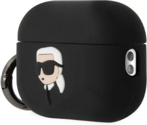 Produktbild Karl Lagerfeld Airpods Pro 2 Logo NFT Karl Head Silicone Cas (Kopfhörer Tasche)