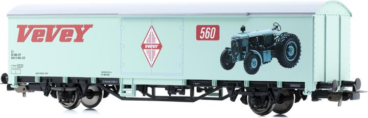 Actual product image Piko SBB Covered Goods Wagon Vevey 560 Ep. III (Track H0)