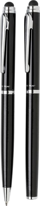 Produktbild Swiss Peak KugelschreiberSet Deluxe 2erPack (Schwarz, 2 x)