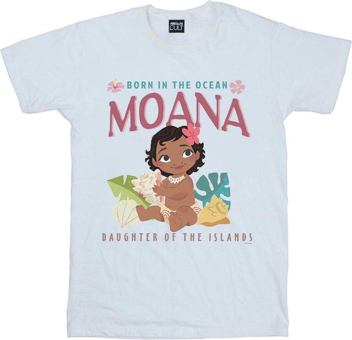 Disney Moana Born In The Ocean TShirt (M)