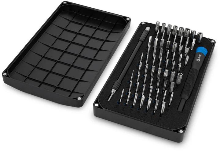Produktbild iFixit Mako Precision Bit Set (1, 2, T TR 10, TR8, T TR 15, T TR 20, T TR 25, J 00, Y0, J 000, J 1, 1mm, J 0, PH0000, Y 00, Y 000, P6, Y 1, 0.7 mm, TR9, TR7, TR6, 4 mm, 2 mm, PH1, 5 mm, PH2, 4.5 mm, 1.3 mm, T3, 0.9 mm, 3.5 mm, T2, PH00, T5, P2, T4, 2.5 mm, 5.5 mm, PH0, 3 mm, P5, 1.5mm)