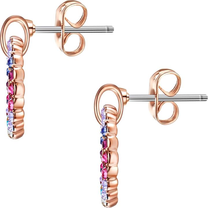 Immagine prodotto Lulu & Jane Cerchio in ottone decorato con cristalli Swarovski® oro rosa - 33012 (Ottone)