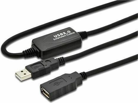 Actual product image MicroConnect USB extension cable (15 m, USB 2.0)