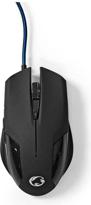 Nedis Gaming Mouse | Wired | 1200 / 2400 / 4800 / 7200 dpi | Adjustable DPI | Number of buttons: 6 (Cable)