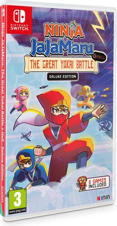 Immagine prodotto ININ Games Ninja JaJaMaru: La Grande Battaglia Yokai + Inferno (Edizione Deluxe) (Switch, Switch Lite, Switch OLED, EN)