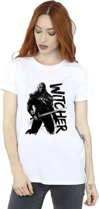 Image du produit Netflix - T-shirt THE WITCHER SKETCH GERALT - Femme (L)