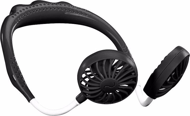 Actual product image Infactory Mobile battery double fan for hanging around
