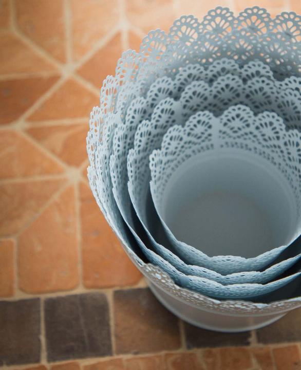 Image du produit Esmée Pot de fleurs, cache-pot avec pointes, tôle (16 cm)