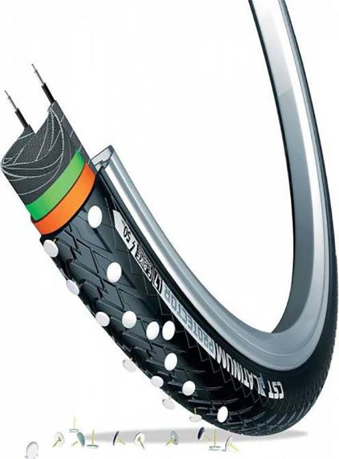 Immagine prodotto CST pneumatico rigido con riflettore platinum protector 26x1.75 47-559 (26 x 1.75, 47-559)
