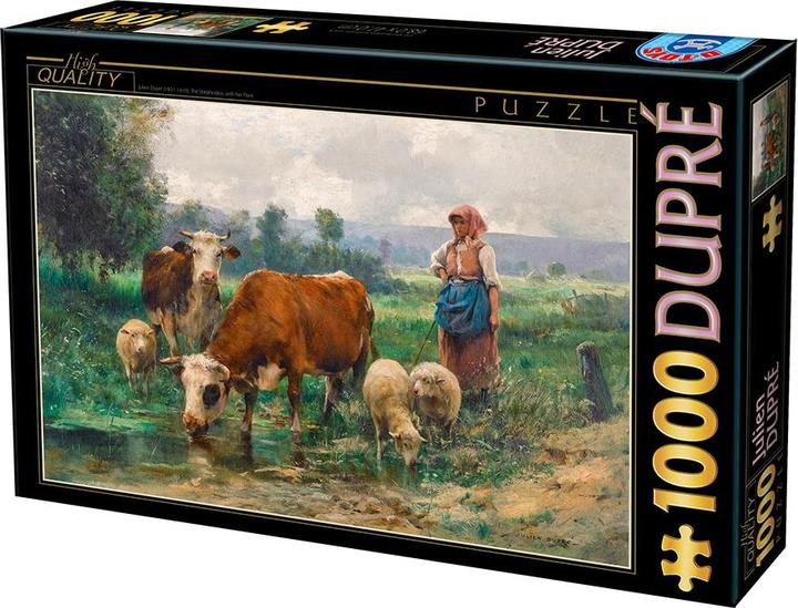 Produktbild D-Toys Puzzle 1000 Dupre, Schäferin (1000 Teile)