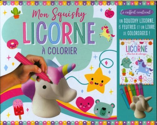 Image du produit 123 Soleil Mon squishy Licorne à colorier (Français, Lane Charly, 2023)