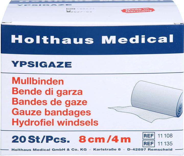 Produktbild Holthaus Mullbinde Din 8cmx4m