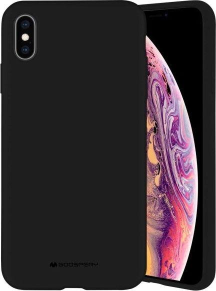Actual product image Silicone Samsung A21 A215 juoda (Samsung Galaxy A21)