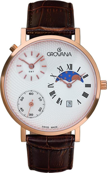 Grovana KENSINGTON-Kollektion – Schweizer Quarzuhr (Swiss Made)