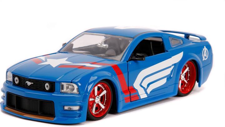 Produktbild Jada Avengers Captain America mit Auto 1:24