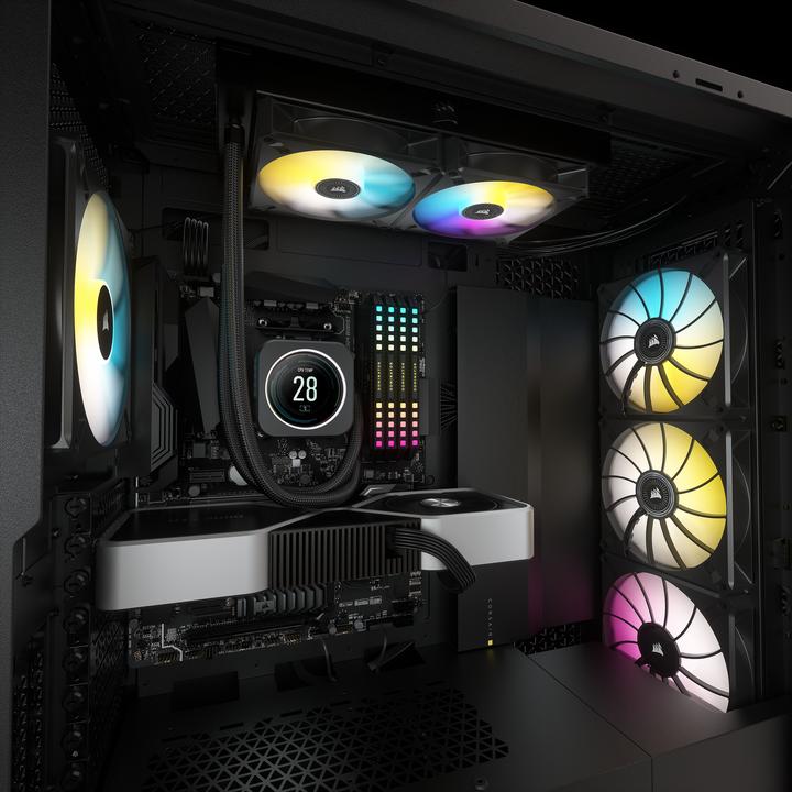 Produktbild Corsair ML140 RGB ELITE (140 mm, 2 x)