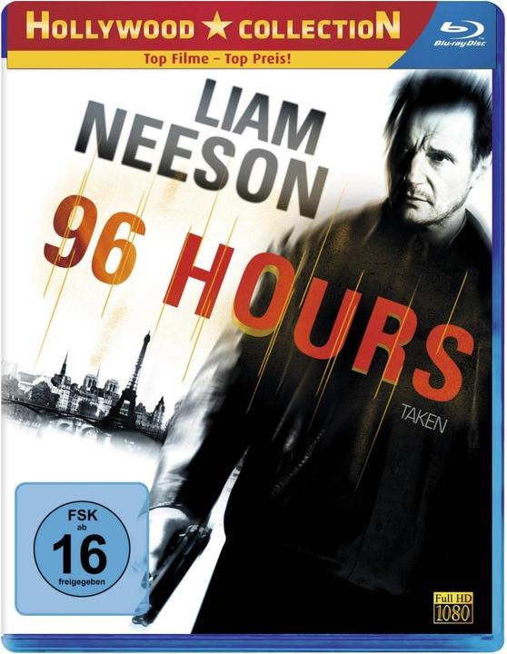 Actual product image 96 Hours (Blu-ray, 2008, Russian, Spanish, English, Italian, German)