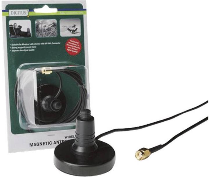 Immagine prodotto Digitus Base magnetica per antenne WLAN (WiFi)