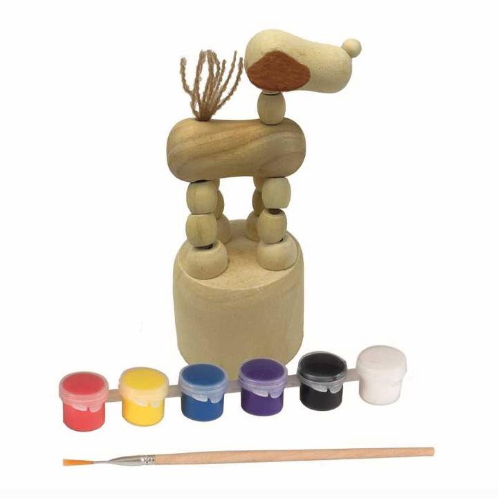 Image du produit Egmont Chien en bois à peindre