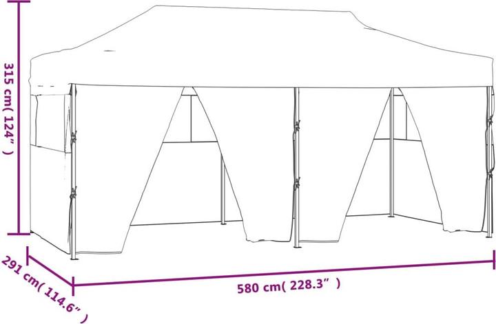 Image du produit VidaXL Edeltraud (291 cm, 580 cm)
