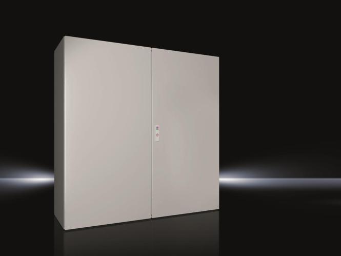 Actual product image Rittal AX 1116.000 Switch cabinet 1200 x 400 sheet steel light gray 1 pc.