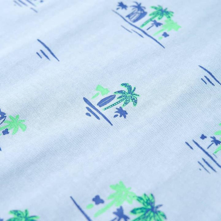 Produktbild VidaXL Kinder-T-Shirt Hellblau 104,Material: 100 % Baumwolle,Farbe (104)