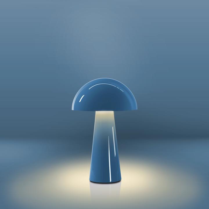 Actual product image Century LED table lamp COCO blue 1,5W 2700K 100 Lumen Dimm. IP44 (100 lm)