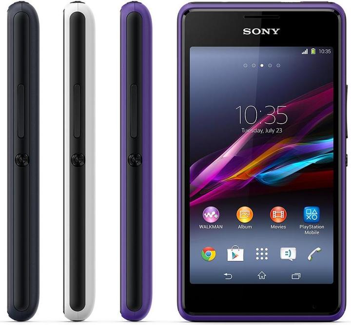 Image du produit Sony Xperia E1 (4 Go, Noir, 4", SIM simple, 3.15 Mpx, 3G)