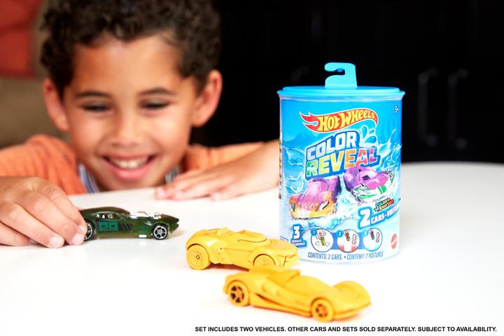 Image du produit Hot Wheels Assortiment de 2 Color Reveal