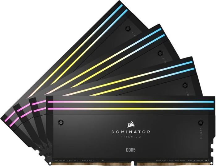 Immagine prodotto Corsair Dominator Titanium (2 x 48GB, 6600 MHz, RAM DDR5, DIMM)