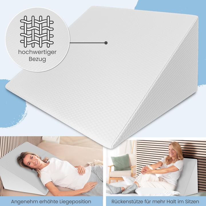 Produktbild Aktivshop Bett und Sofa Keilkissen (30 x 50 x 60 cm)
