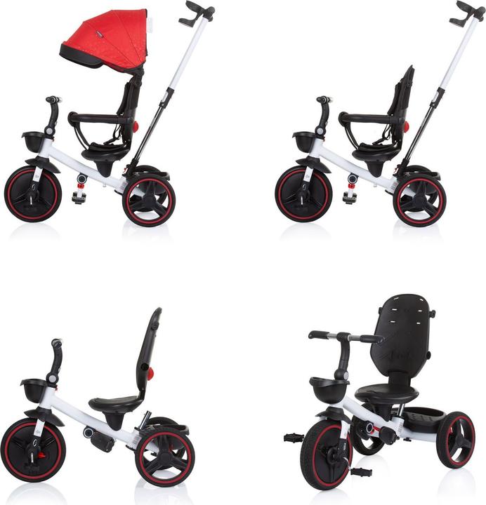 Actual product image Chipolino Tricycle Alpha 3in1 Push Handle