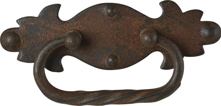 Produktbild Schörghofer & Frehe Hängegriff Forger ohne Schlüsselloch LA 40 mm, Breite 115 mm, Eisen antik