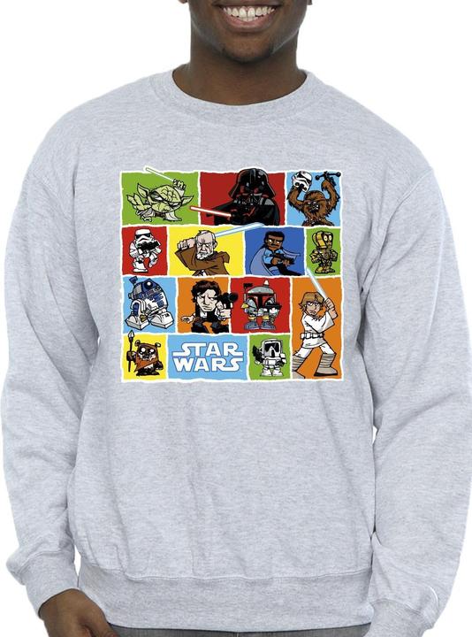 Produktbild Star Wars Comic Drawing Montage Sweatshirt (M)