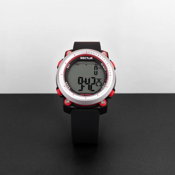 Immagine prodotto Sector R3251546002 EX-38 Orologio digitale da uomo 45mm 10ATM (Orologio digitale, 45 mm)