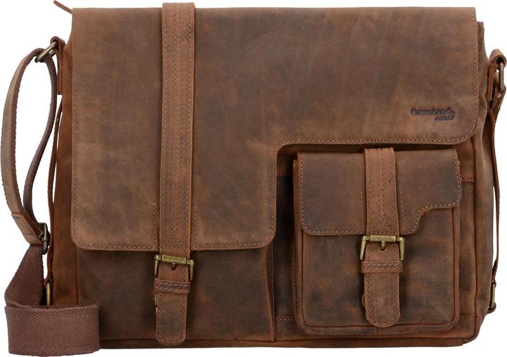 Actual product image Greenland Nature Montenegro shoulder bag leather 39 cm
