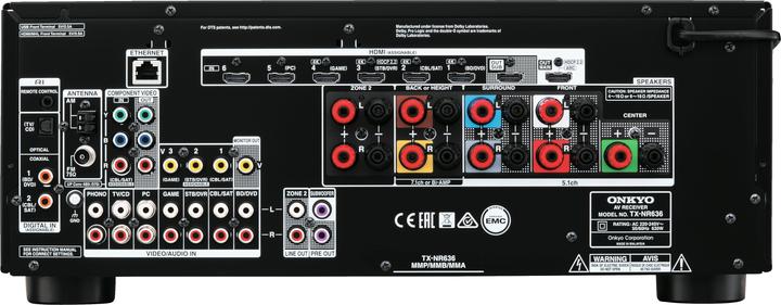 Produktbild Onkyo Tx-Nr636 (7.2 Kanal, AM, FM)