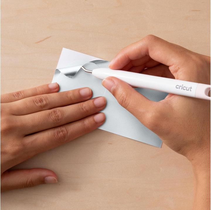 Actual product image Cricut Vinyl film Joy Xtra Smart permanent 24.1 x 91.4 cm, silver