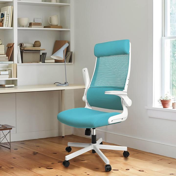 Actual product image Melokea Computer Swivel Chair, Blue