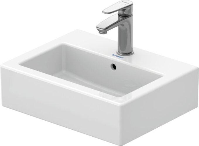 Image du produit Duravit Lave-mains VERO avec lavabo HLB 450x350mm, fermé 1 HL blanc (350 mm, 450 mm)