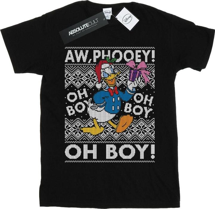 Produktbild Disney Donald Duck Christmas Fair Isle TShirt (M)